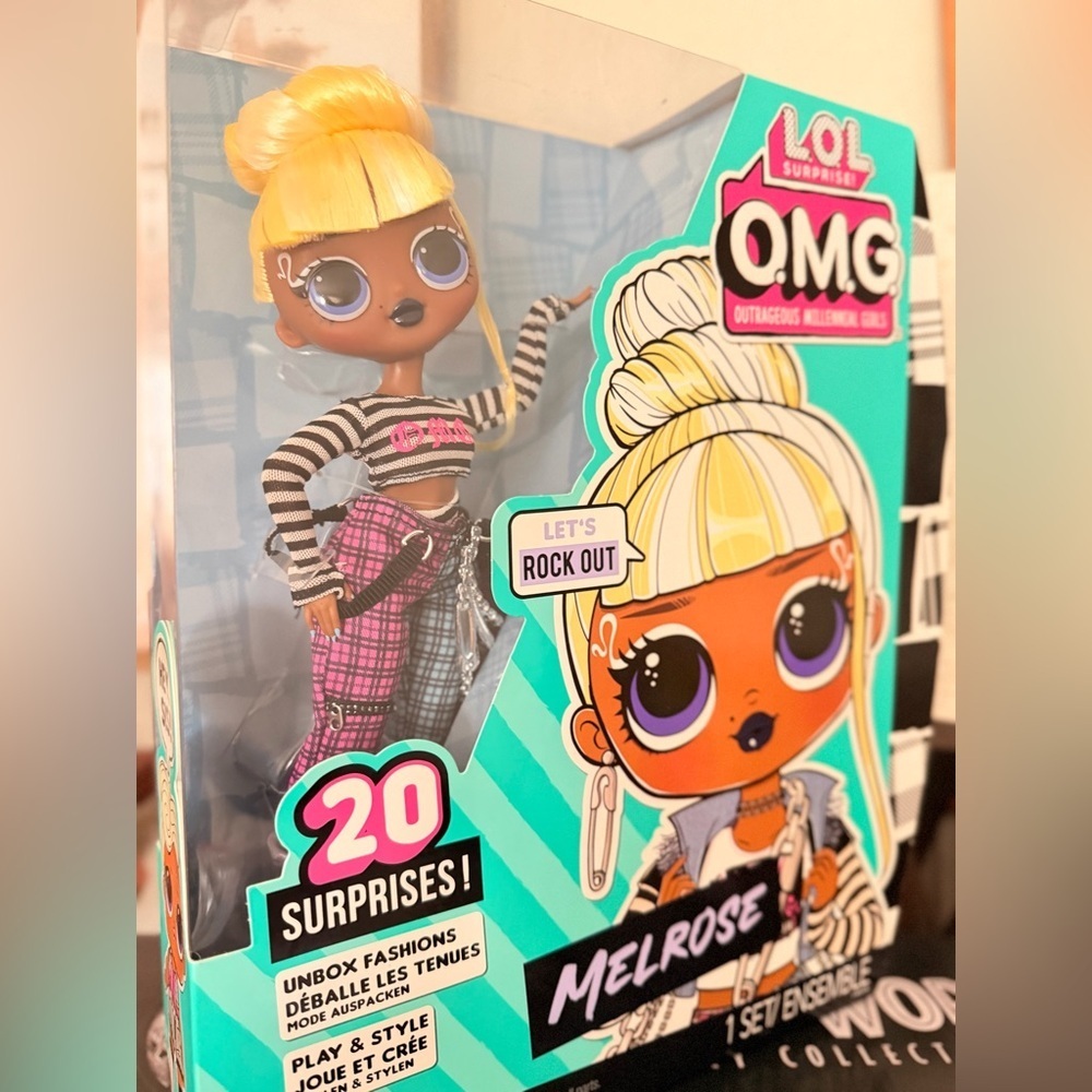 LOL Surprise OMG Melrose Fashion Doll 20 Surprises NEW